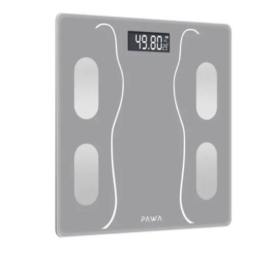 Pawa Smart Body Scale With Body Analysis App &ndash; Grey